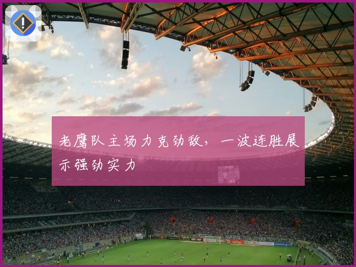 老鹰队主场力克劲敌，一波连胜展示强劲实力